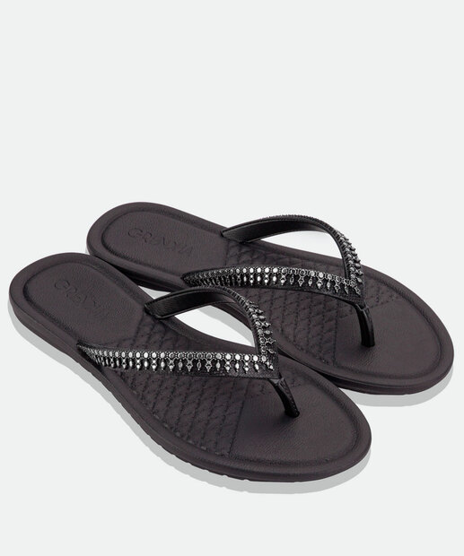 Rasteirinha Feminina Pedraria Grendha 