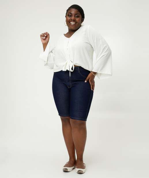 Image_Bermuda Plus Size Feminina Jeans