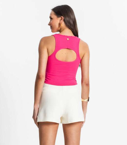 Regata De Cotton Leve Feminino Endless Rosa