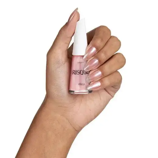 Esmalte Risqué Cintilante Pérola