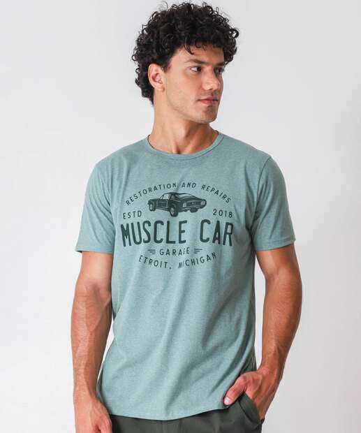 Image_Camiseta Masculina Estampa Frontal Manga Curta