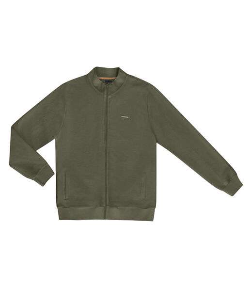 Jaqueta Masculina Em Moletom Diametro Verde