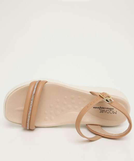 Sandália Feminina Flatform Modare 