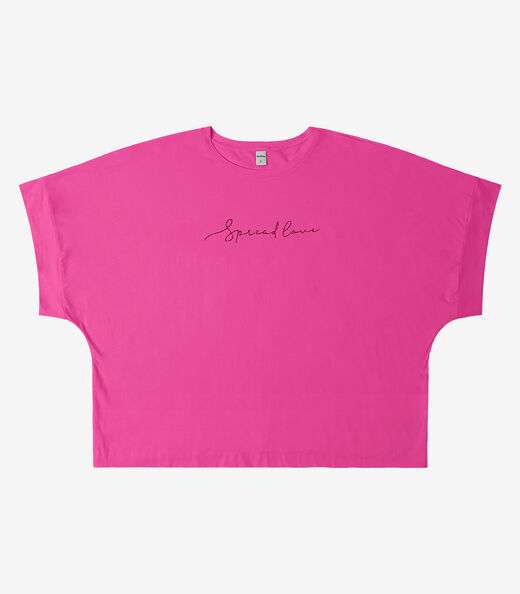 Blusa Feminina em Viscotorcion Rovitex Rosa