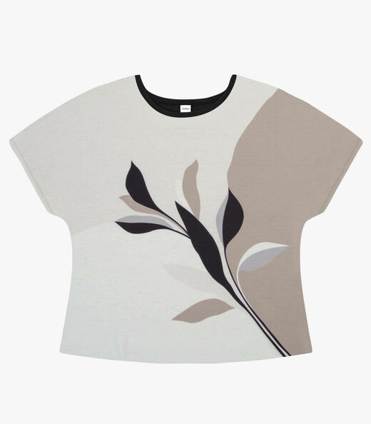 Blusa Feminina Viscotorcion Crepe Rovitex Preto