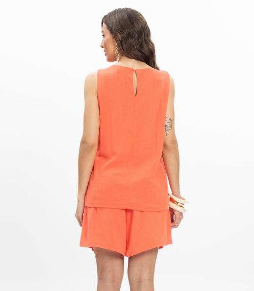 Conjunto Regata com Shorts Feminino Endless Rosa