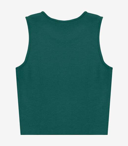 Regata Feminina em Ponto Roma Rovitex Verde