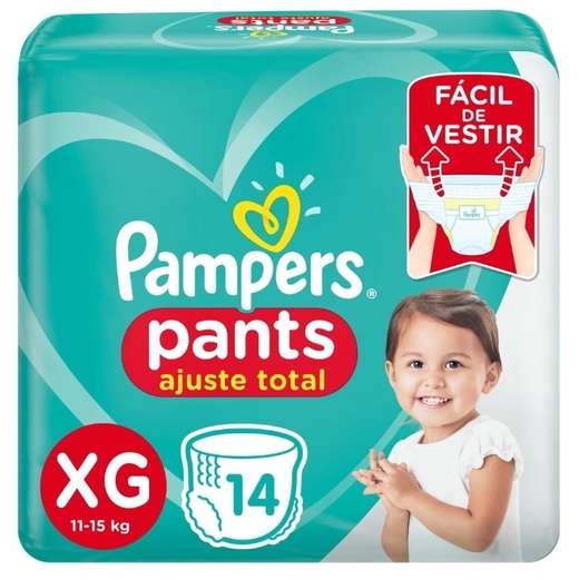 Image_Fralda Confortsec Pants Pacotao ”Xg” Pampers Simples Pc14Un