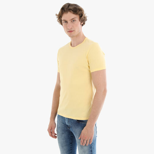 Camiseta Básica Manga Curta Algodão Masculina