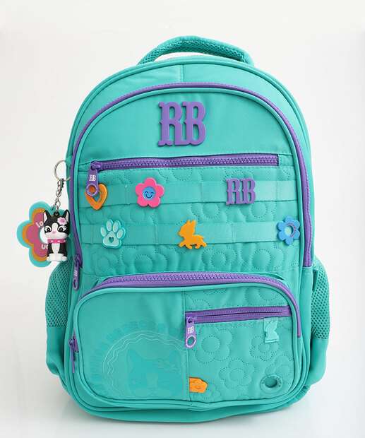 Image_Mochila Infantil Escolar Rebecca Bonbon Verde