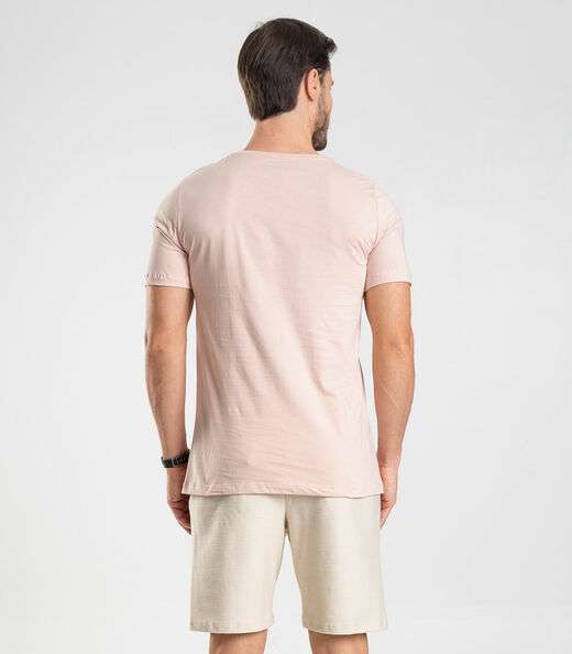 Bermuda Masculina Moletinho Gorgurinho Diametro Bege