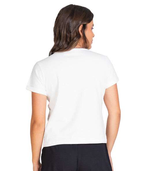 Blusa Feminina Estampada Select Off White