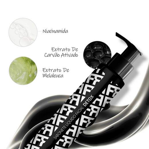 Kit c/4 Fran By Franciny Ehlke Detox Sabonete Líquido Facial 110ml