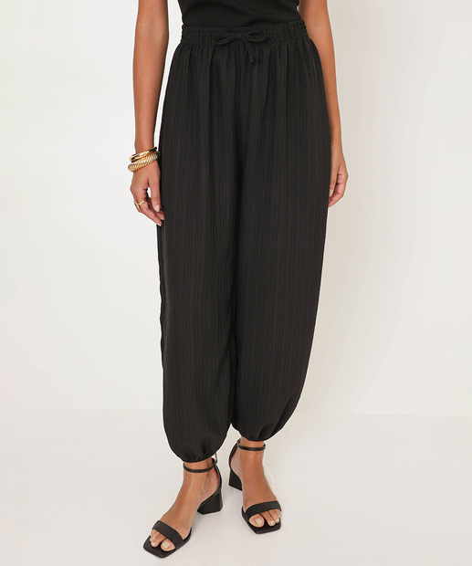Calça Feminina Aladim Textura Marisa Preto