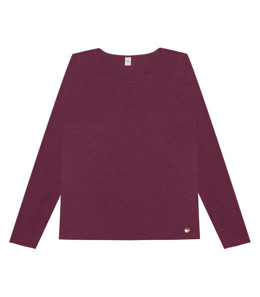Blusa Feminina Manga Longa Rovitex Roxo