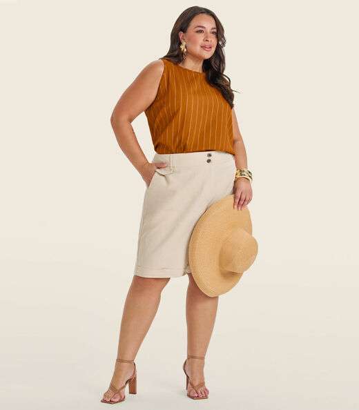 Image_Regata Feminina Plus Size em Visco Secret Glam Marrom