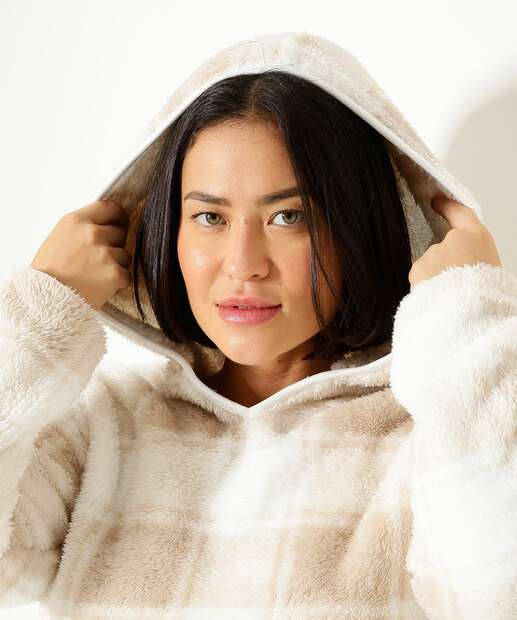 Pijama Feminino Estampa Quadriculada Marisa