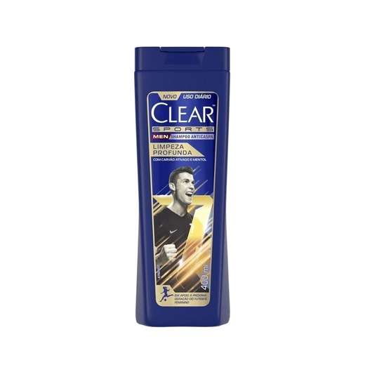 Image_Shampoo Anticaspa Clear Men Sports Limpeza Profunda 400ml