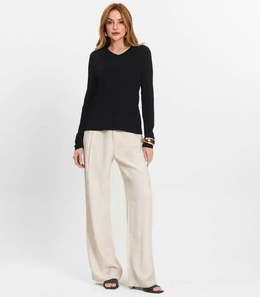 Blusa Manga Longa Select Preto