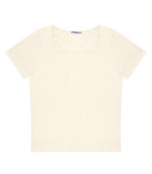 Blusa Feminina Plus Size Secret Glam Bege