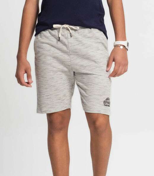 Bermuda Juvenil Menino Minty Bege