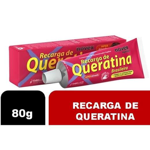 Recarga de Queratina Novex 80g
