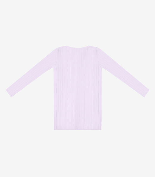 Cardigan Feminino Canelado Infinita Cor Roxo