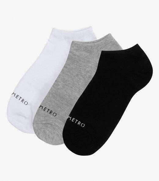 Kit 12 Pares De Meia Soquete Adulta Diametro Sortido