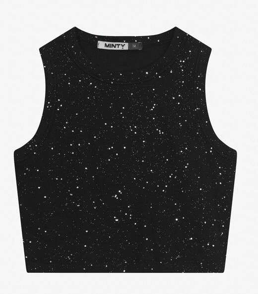 Regata Juvenil Feminina em Ribana Minty Preto