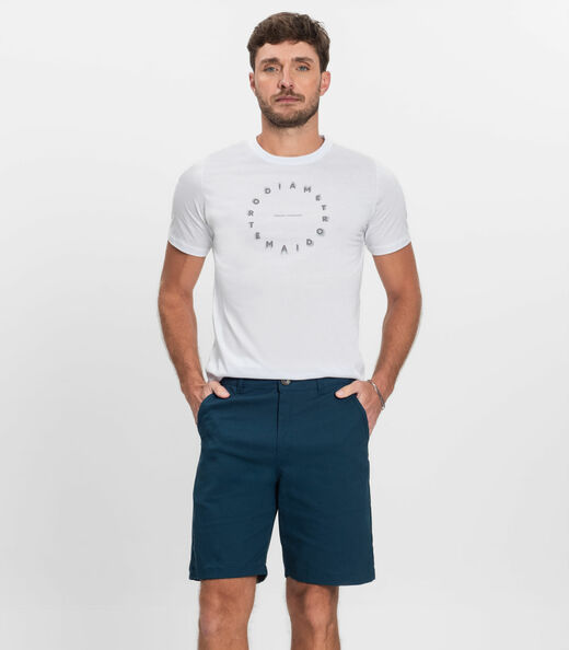 Image_Bermuda Masculina em Sarja Diametro Azul