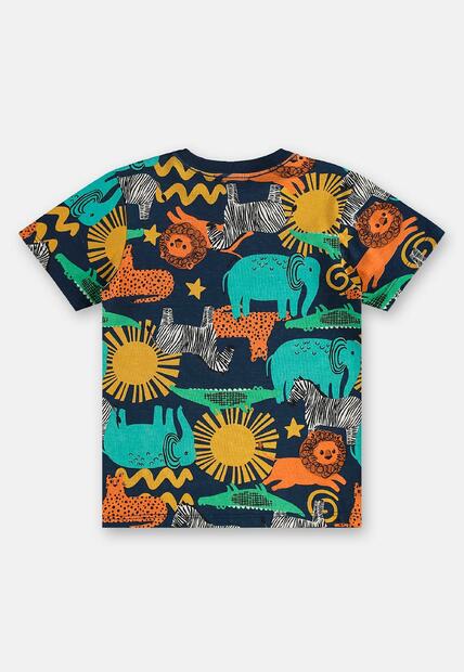 Camiseta Safári Infantil em Algodão Up Baby