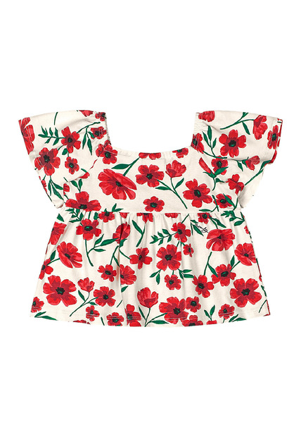 Conjunto Blusa Estampado Short Quimby
