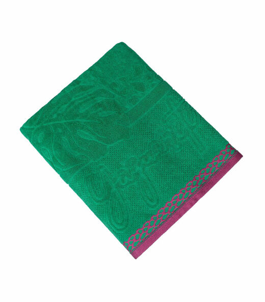 Toalha de Praia Jaquard Fio Penteado Atlântica Verde