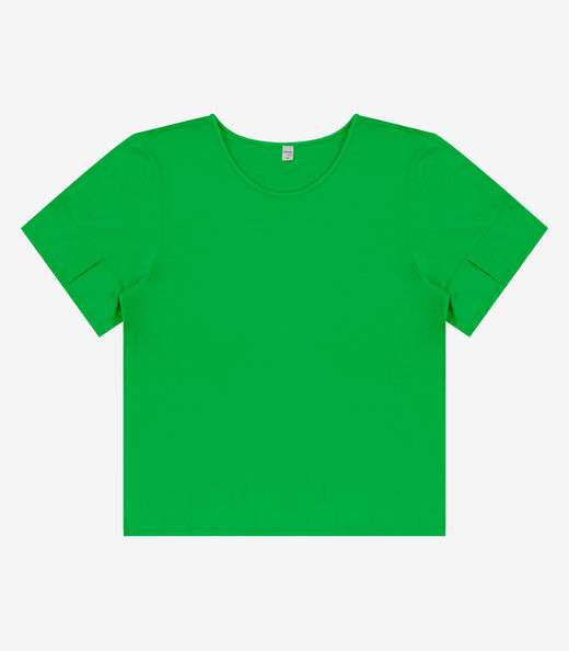 Blusa Plus Size Infinita Cor Rovitex Verde