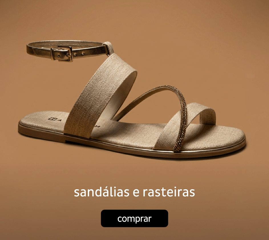 Sandálias e Rasteiras