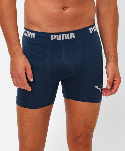 Cueca Boxer Scost Masculina Puma Azul