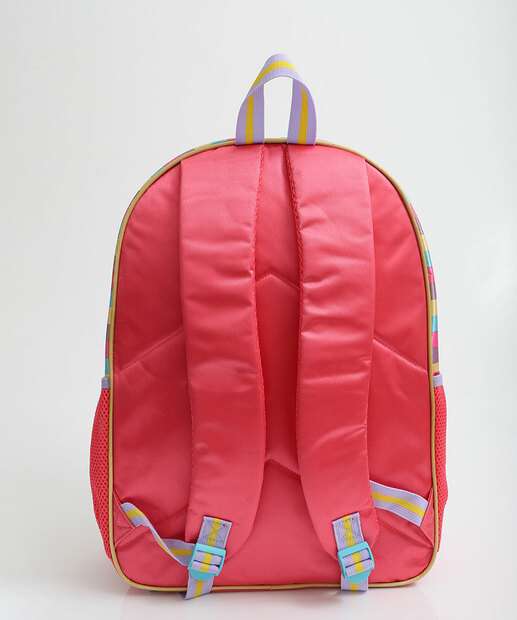Mochila Infantil Escolar Bubu E As Corujinhas Clio Style Rosa
