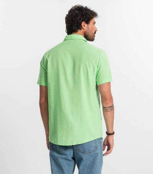 Camisa Masculina Diametro Verde