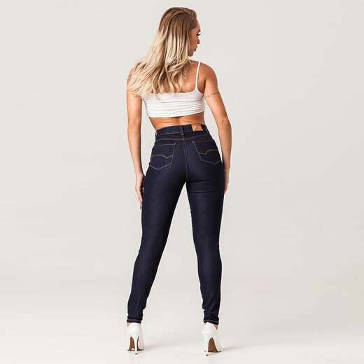 Calça Jeans Skinny Feminina Zune