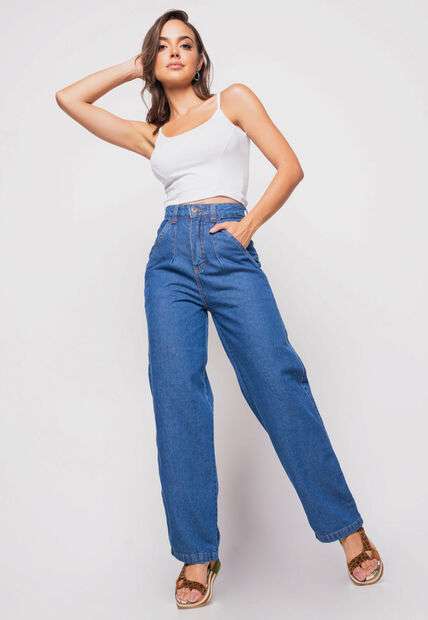 Cropped  Alça Fina Canelado Branco