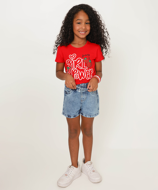 Image_Short Infantil Jeans Strass Marisa Tam 4 a 10 Azul