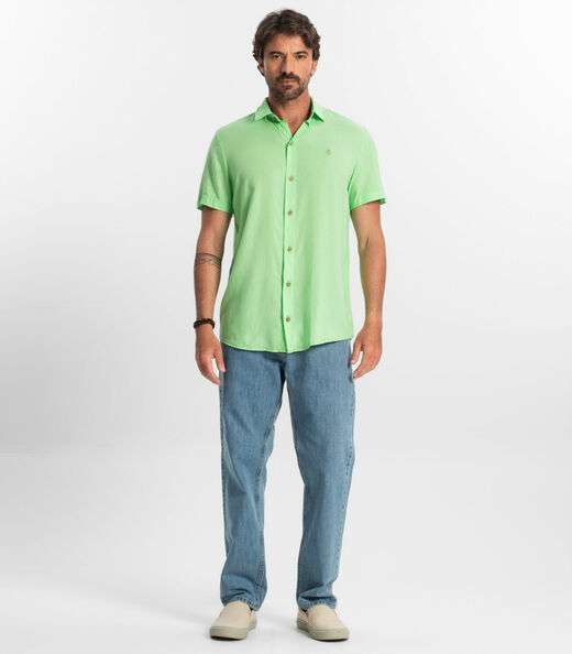 Camisa Masculina Diametro Verde