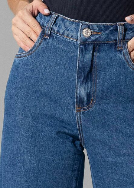 Calça Jeans Sawary Super Wide Leg - 282149