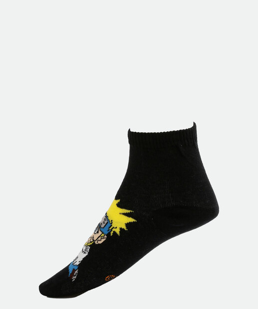 Kit 2 Pares Meias Infantil Soquete Naruto