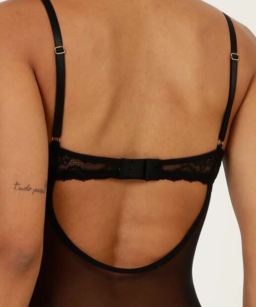 Corselet Sensual Renda Marisa