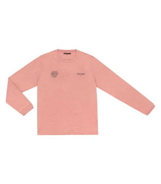 Camisa Masculina Manga Longa Diametro Rosa