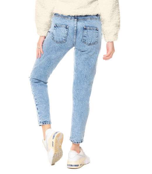 Calca Jeans Mom Rovitex Teen Azul