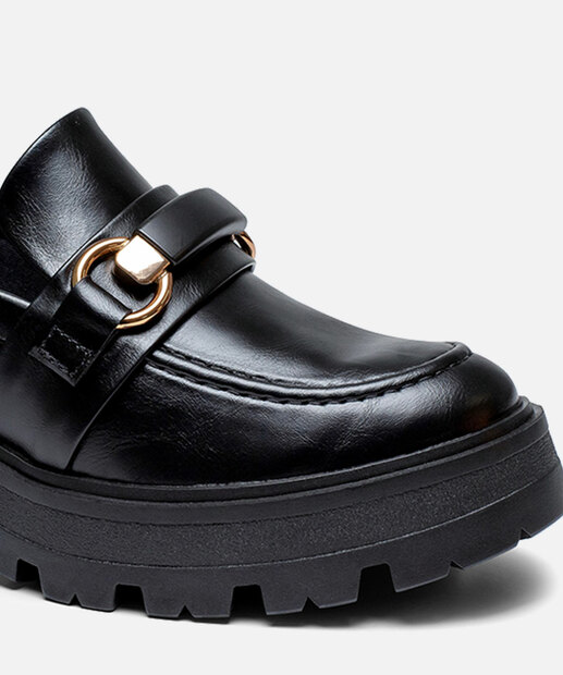 Mocassim Feminino Salto Grosso Tratorado Dakota 