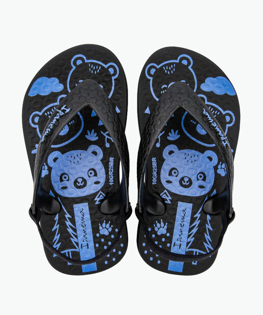 Chinelo Infantil Baby Ipanema Preto