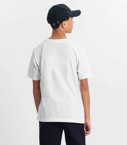 Camiseta Juvenil Masculina Minty Branco